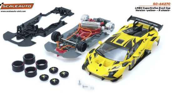 Preview: Scaleauto 1/32 LBH Evo 2 Supertrofeo Cup-Kit Gelb